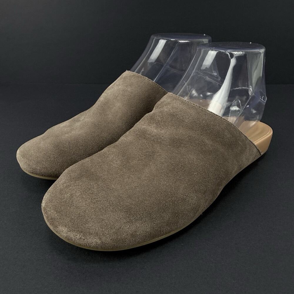 Vionic Opal Mule Slip On Shoes Women’s Size 6 Driftwood Brown Suede New